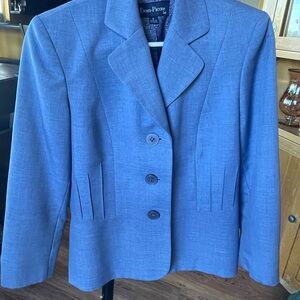 Evan Picone Women's Classic Blue Suit Jacket